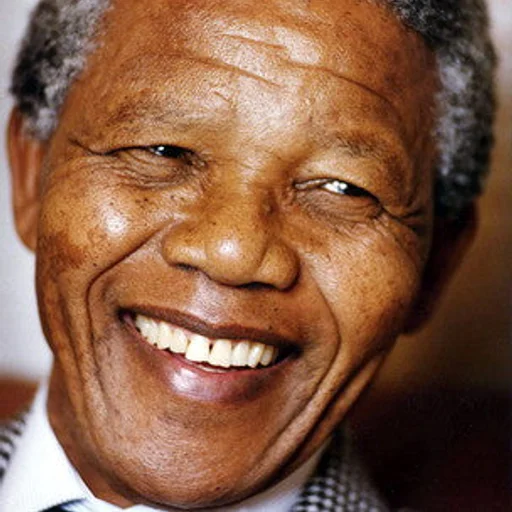 Portrait de Nelson Mandela